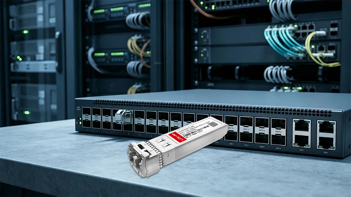 HW DWDM-Sfp10G-1556-55-I Compatible LINK-PP 10G SFP+ Usage Demonstration