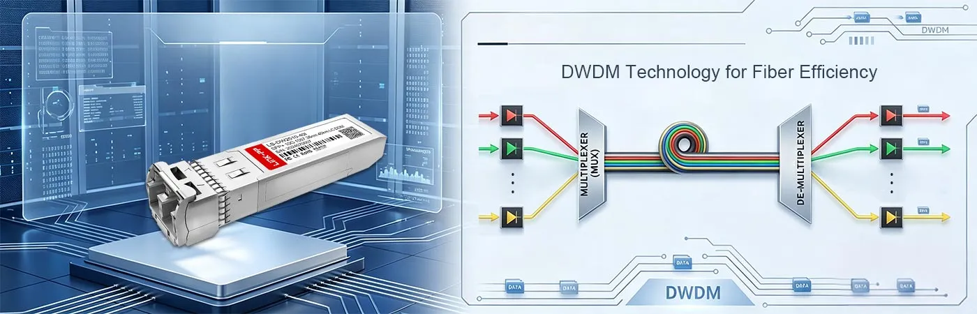 LS-DW2510-40I Module with DWDM Technology for Fiber Efficiency