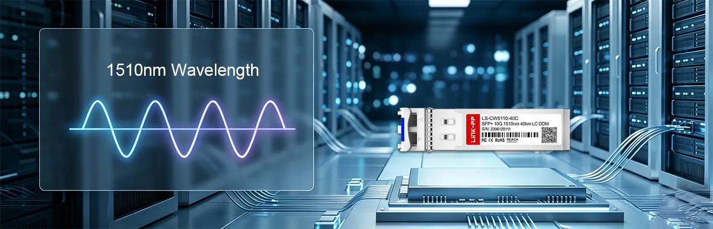 CW-SFP10G40-51 Module with 1510nm Wavelength