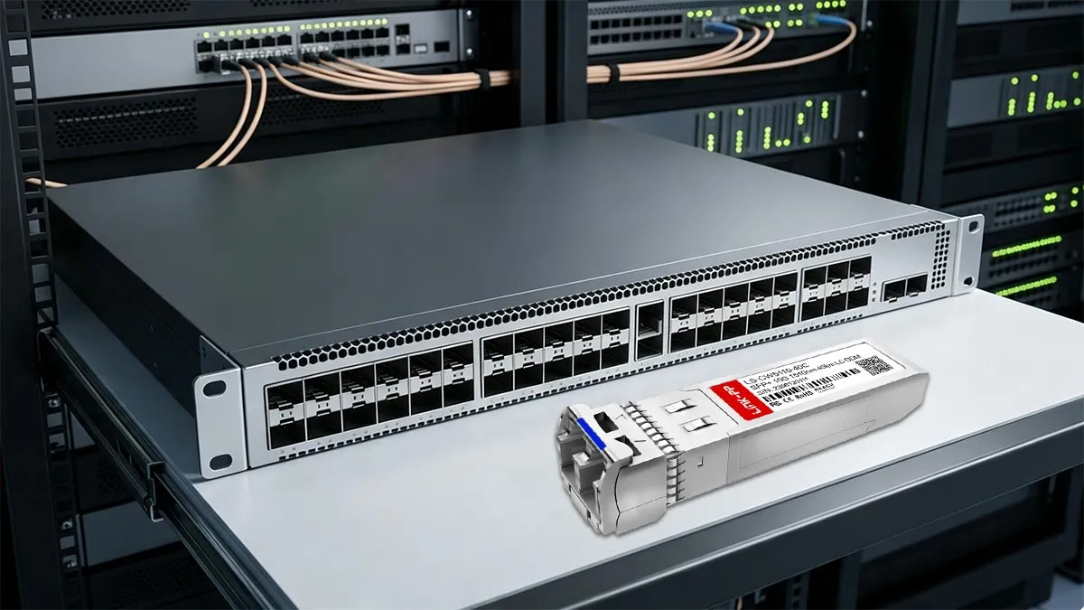 Generic CW-SFP10G40-51 Compatible LINK-PP 10G SFP+ Usage Demonstration