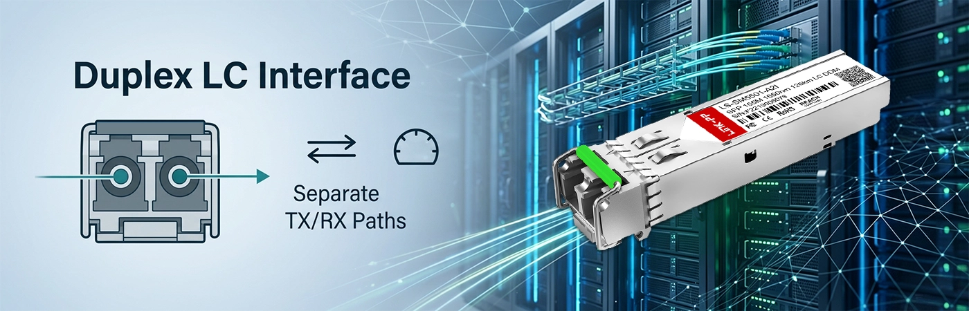 LS-SM5501-A2I Module with Duplex LC Interface