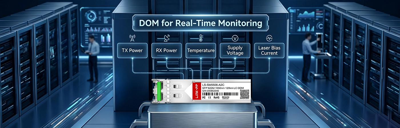 LS-SM5506-A2C Module with DOM for Real-Time Monitoring