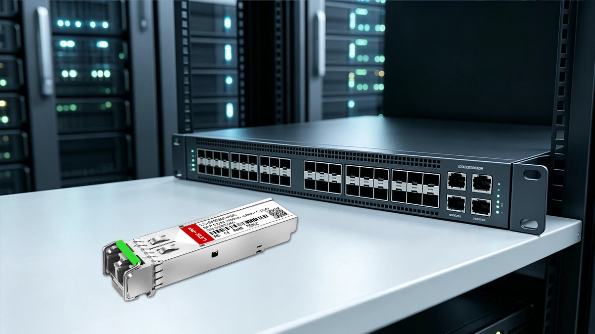 LINK-PP LS-SM5506-A2C 622M SFP Usage Demonstration
