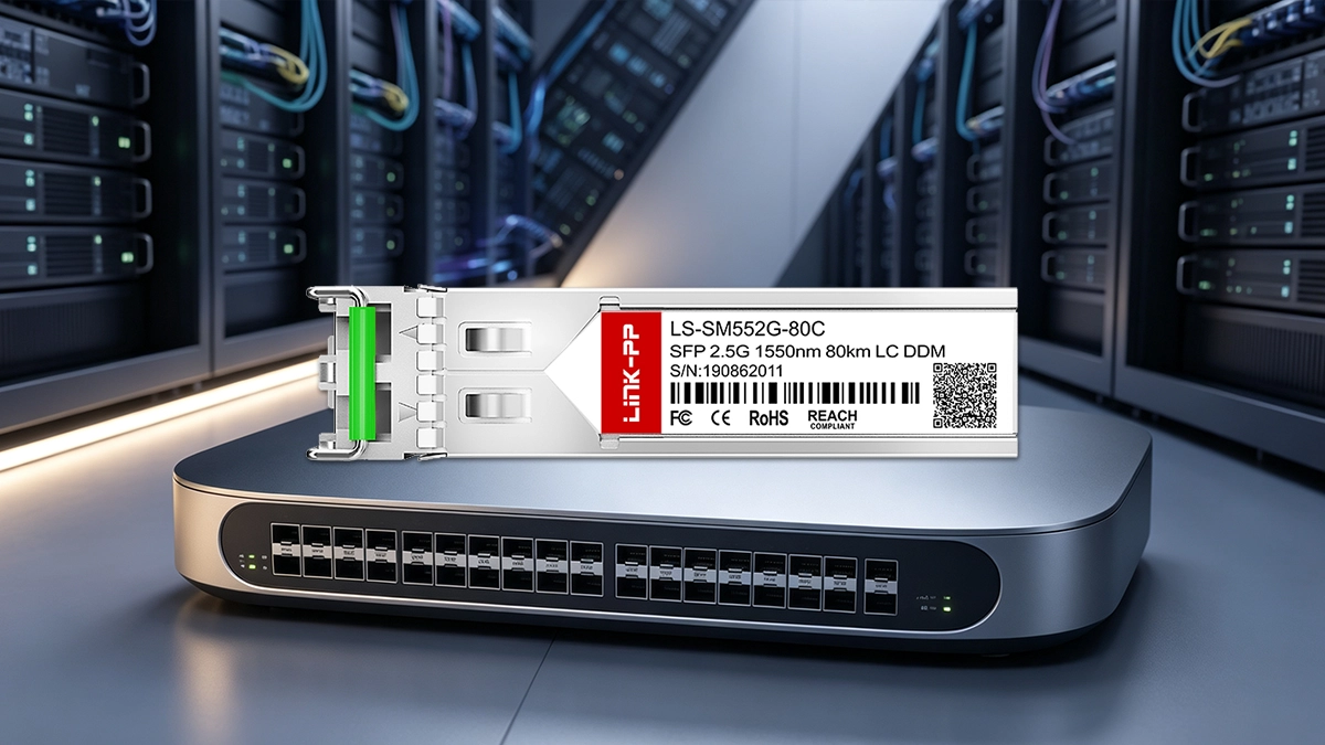 Broccato OC48-SFP-LR2 compatibile LINK-PP Modulo ottico SFP 2.5G