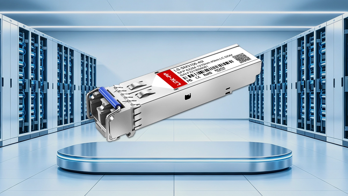 LINK-PP Οπτική ενότητα LS-SM3106-40I 622M SFP