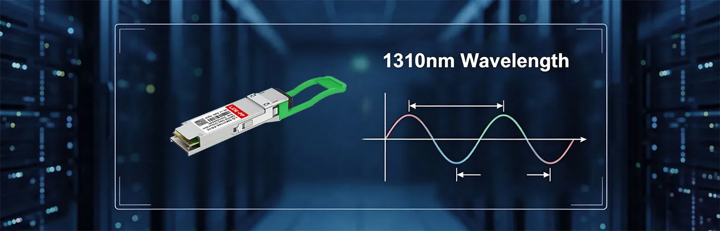 Modulo QSFP-100G-FR con lunghezza d'onda di 1310 nm