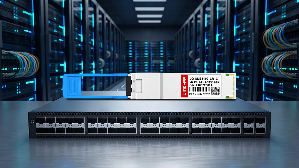 FS QSFP-LR-100G kompatibel LINK-PP Optisches 100G-QSFP28-Modul