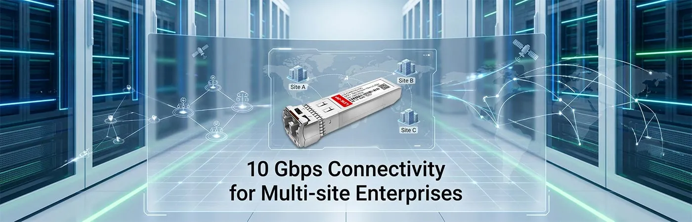 CWDM-SFP10G-10M: 10 Gbps Connectivity for Multi-site Enterprises