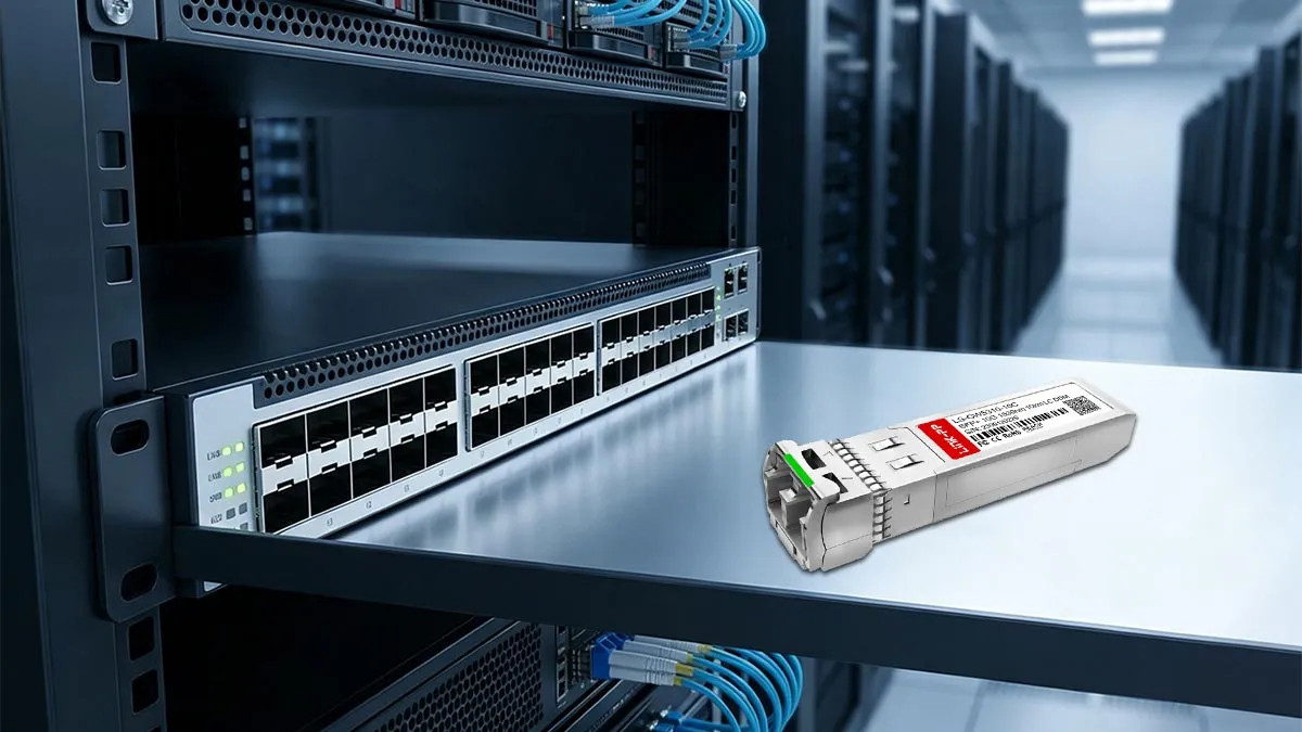 Cisco CWDM-SFP10G-1530-10 Compatible LINK-PP 10G SFP+ Usage Demonstration
