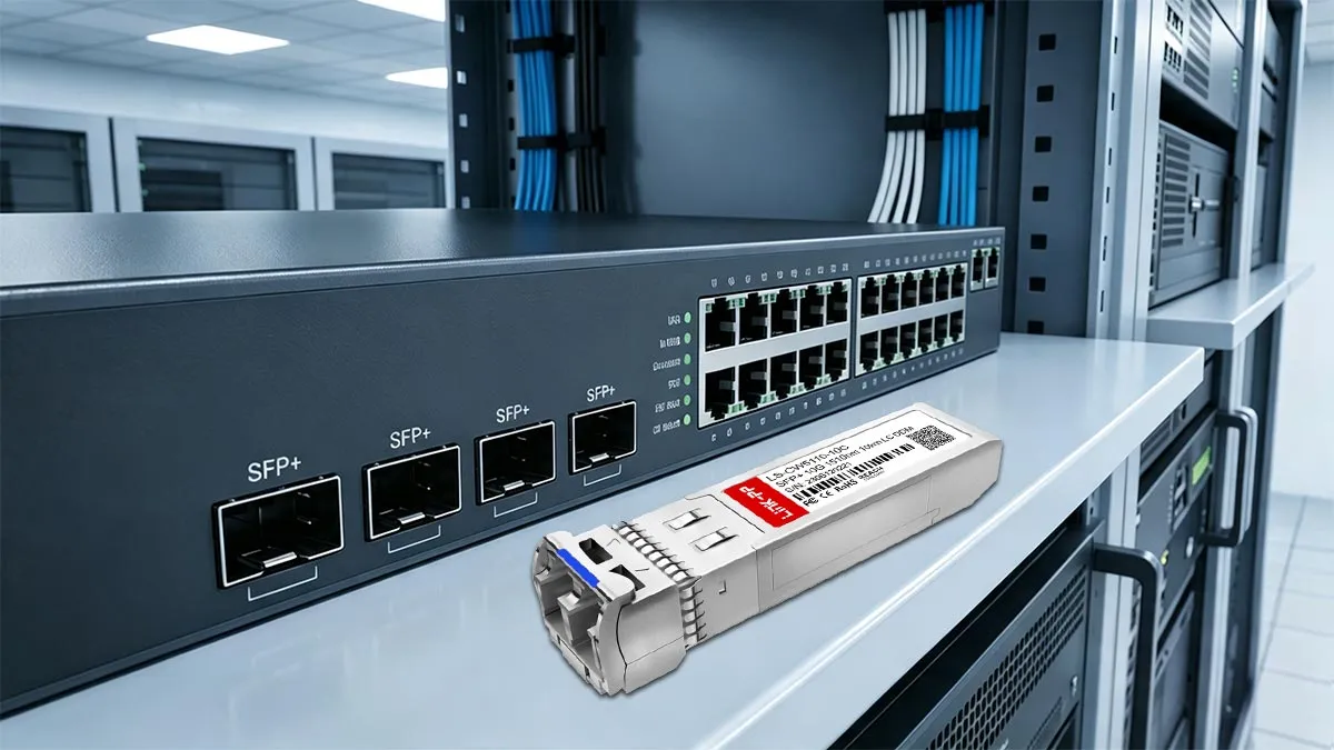 Juniper EX-SFP-10GE-CWE51-10 Compatible LINK-PP 10G SFP+ Usage Demonstration