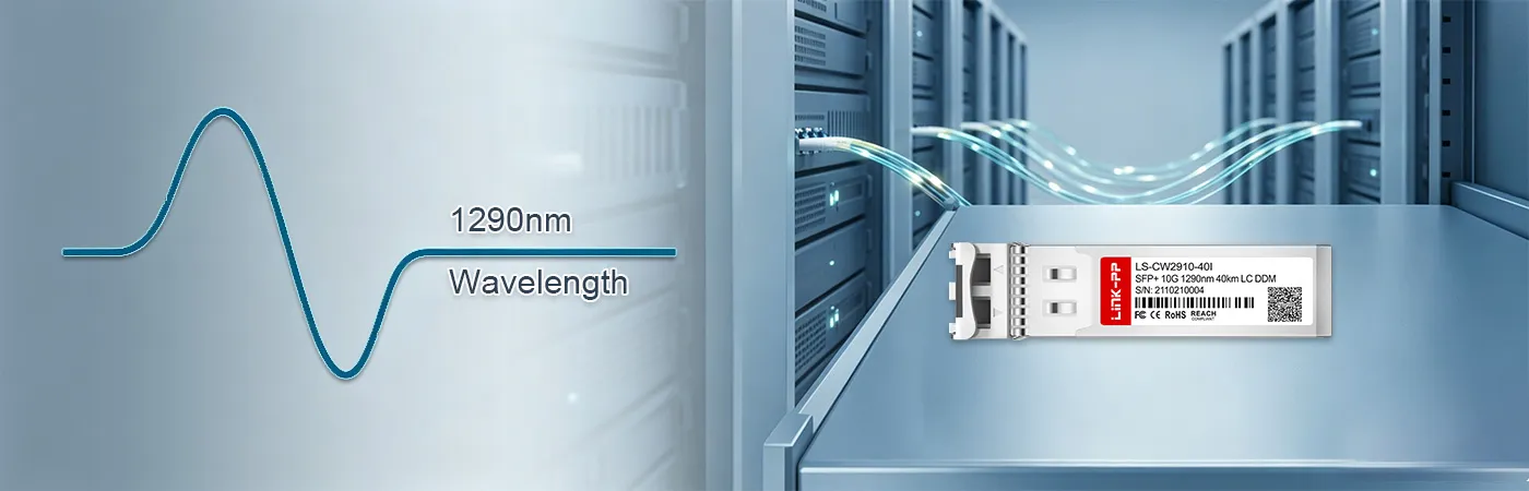 CW-SFP10G40-29-I Module with 1290nm Wavelength
