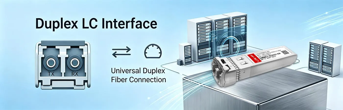 CW-SFP10G40-29-I Module with Duplex LC Interface