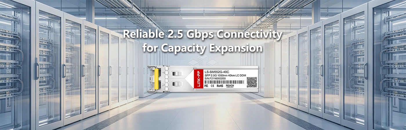 LS-SM552G-40C: Connettività affidabile a 2.5 Gbps per l'espansione della capacità