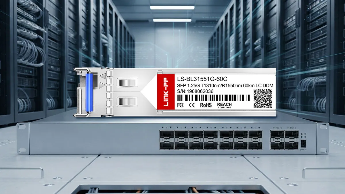 LINK-PP LS-BL31551G-60C 1G BiDi SFP 광 모듈
