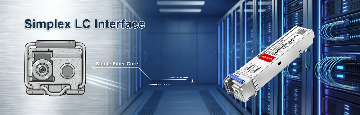 심플렉스 LC 인터페이스를 갖춘 LS-BL31551G-60C 모듈