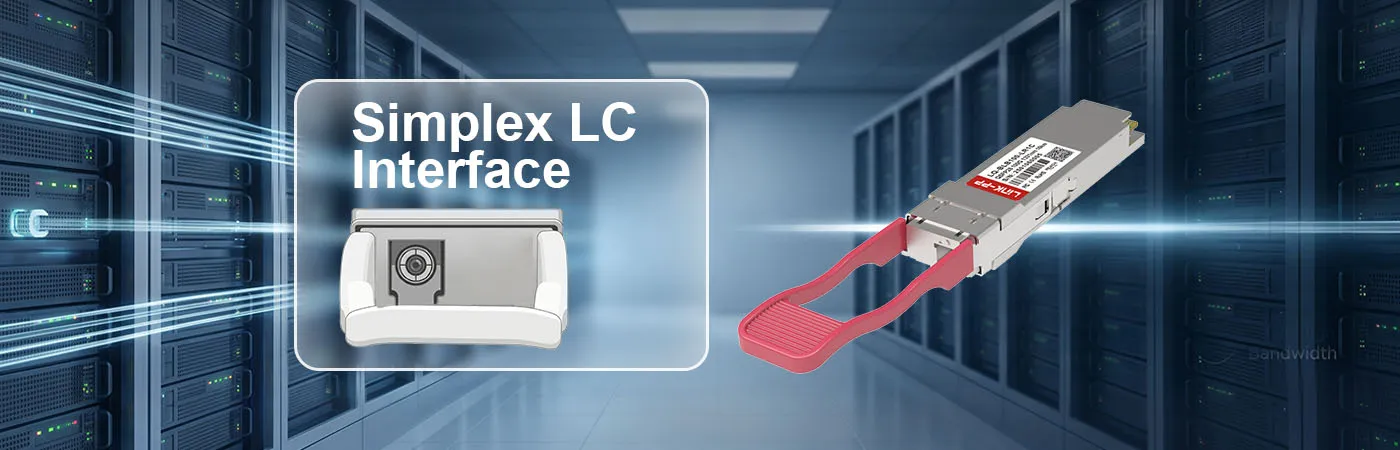 Modulo LQ-BLB100-LR1C con interfaccia LC simplex