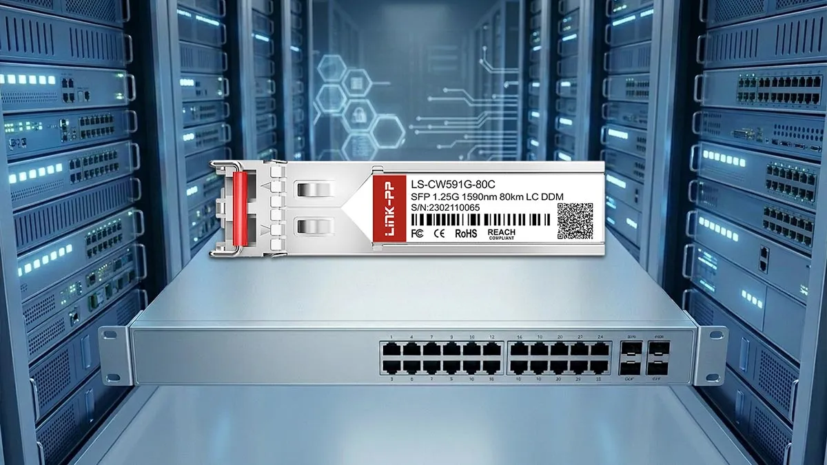 Modulo Arista SFP-1G-CZ-1590 compatibile LINK-PP Modulo ottico SFP 1G