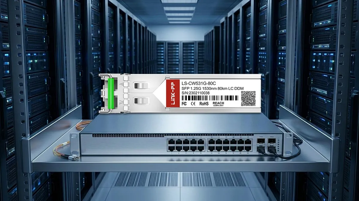 Compatibile con Netgear CWDM-SFP-1530 LINK-PP Modulo ottico SFP 1G