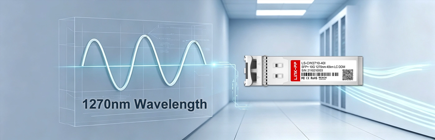 XBR-SFP10G1270-40-I Module with 1270nm Wavelength