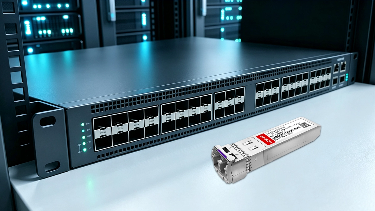 HPE CWDM-SFP10G-1490 Compatible LINK-PP 10G SFP+ Usage Demonstration