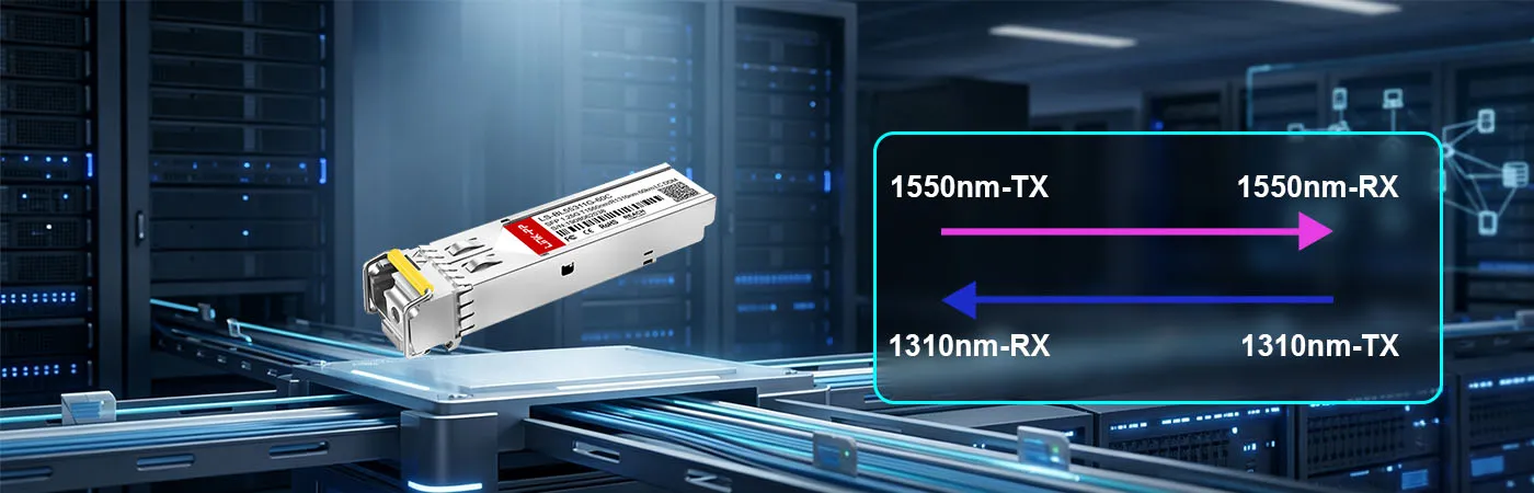 LS-BL55311G-60C 모듈 (송신 파장 1550nm, 수신 파장 1310nm)