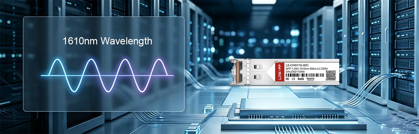波長1610nmのCWDM-SFP-1610モジュール