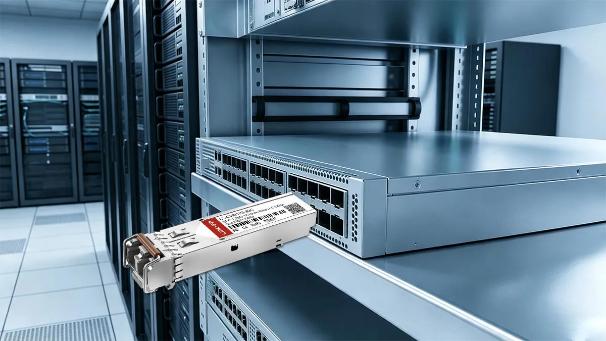 Cisco CWDM-SFP-1610 Compatible LINK-PP 1G SFP Usage Demonstration