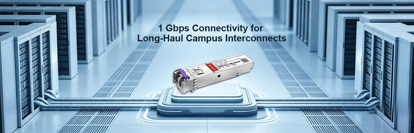 LS-CW491G-80C：長距離キャンパス間接続向け1Gbps接続