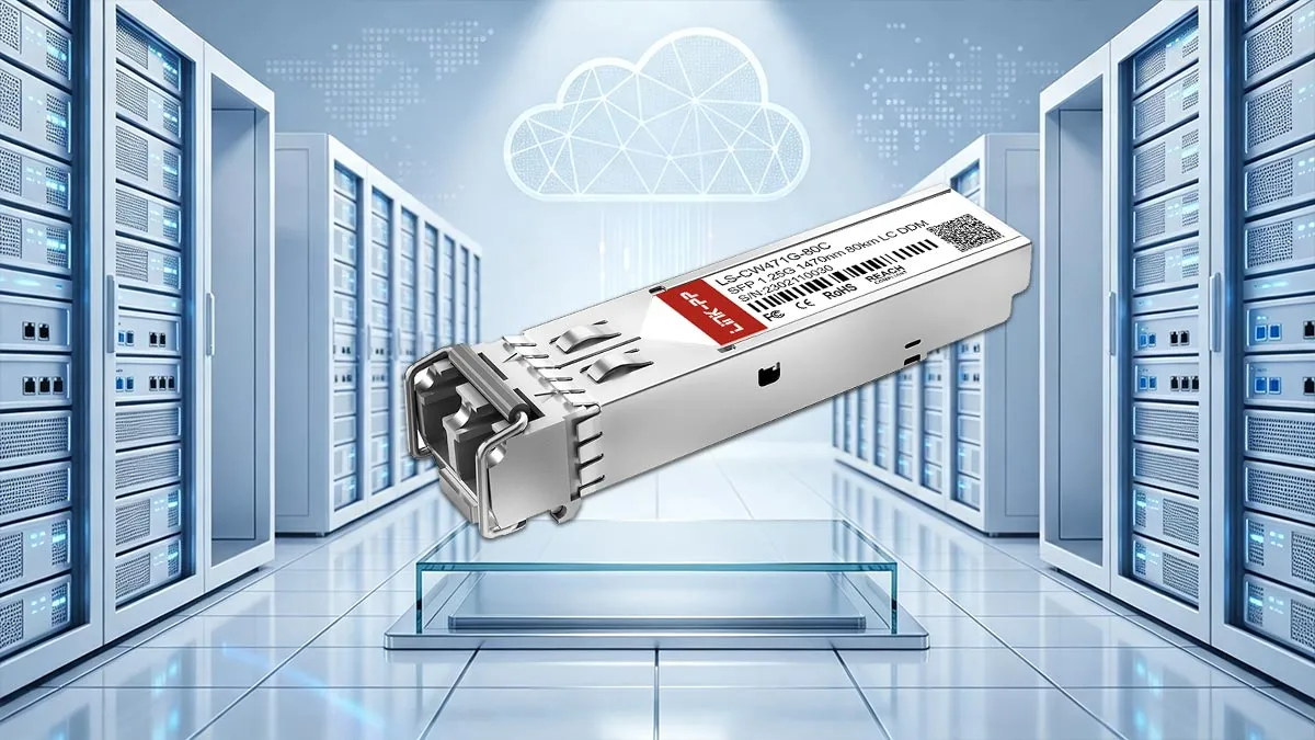 LINK-PP مواصفات وحدة SFP بسرعة 1 جيجابت LS-CW471G-80C
