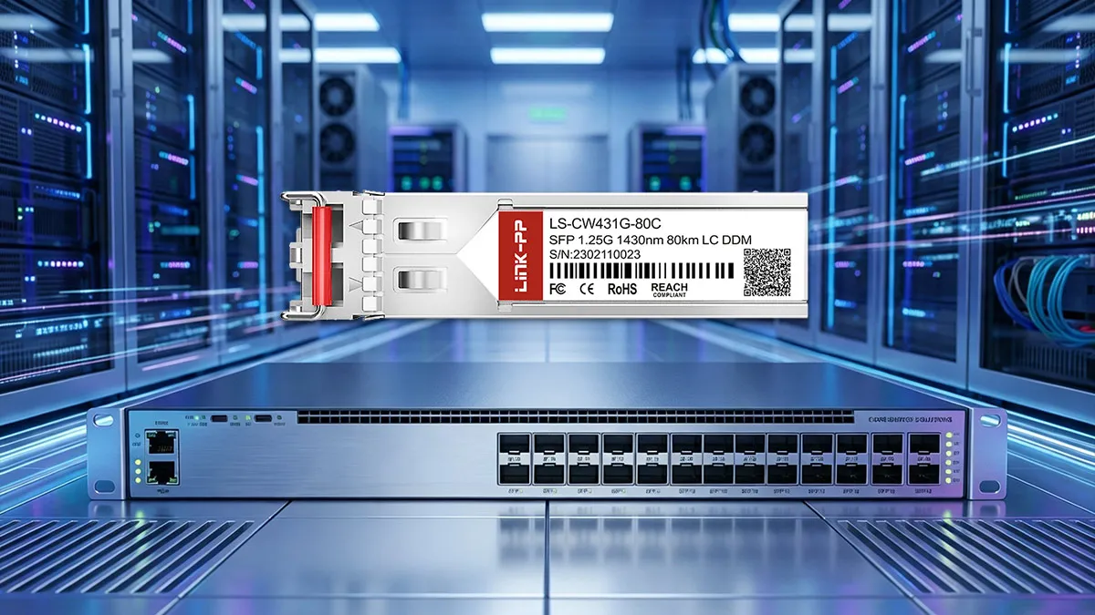 LINK-PP LS-CW431G-80C 1G SFP 광 모듈
