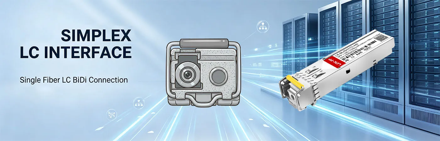 Módulo LS-BL55491G-A5I com interface LC simplex