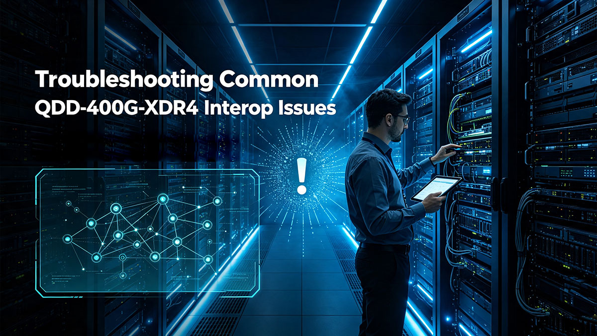 Troubleshooting Common QDD-400G-XDR4 Interop Issues