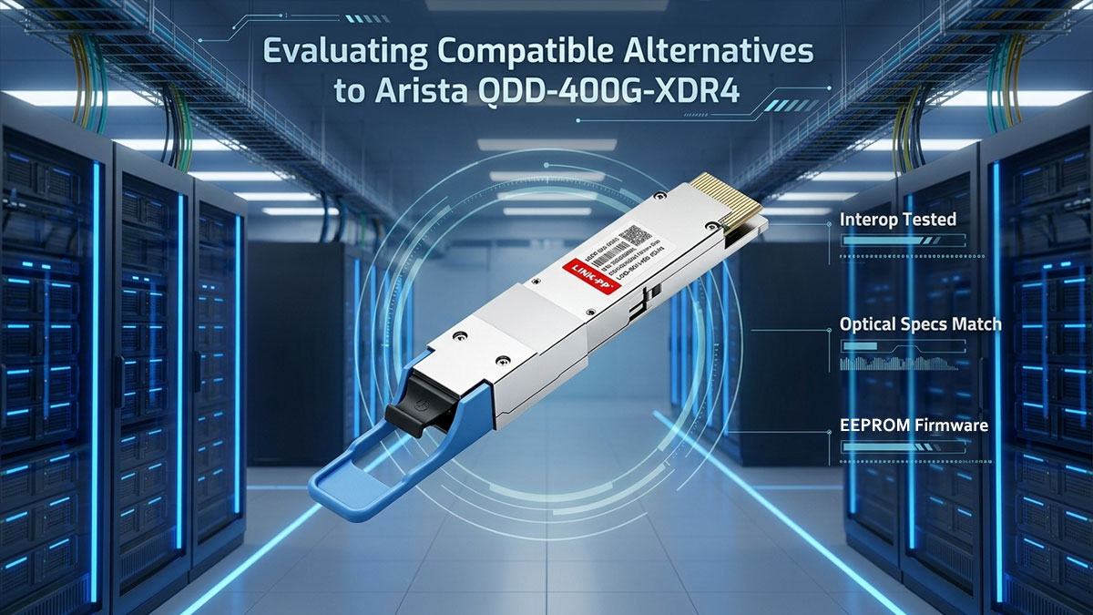 Evaluating Compatible Alternatives to Arista QDD-400G-XDR4