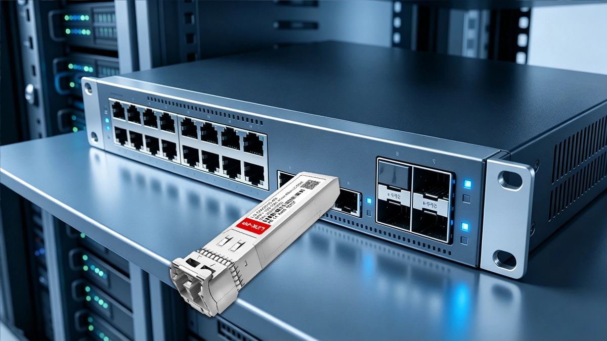 Arista SFP-10G-DW-61.41-I Compatible LINK-PP 10G SFP+ Usage Demonstration