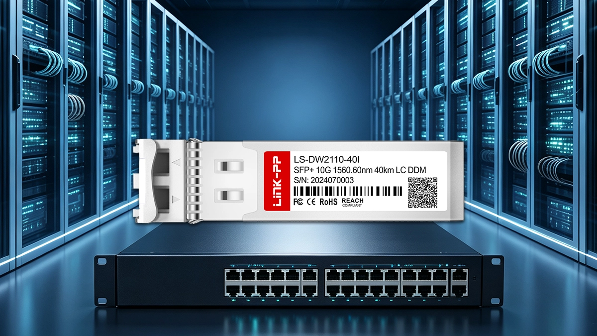 H3C DWDM-SFP10G-60.61-40-I Compatible LINK-PP 10G SFP+ Optical Module