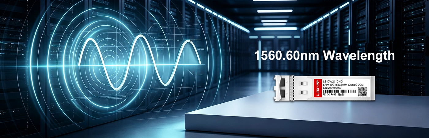 DWDM-SFP10G-60.61-40-I Module with 1560.60nm Wavelength