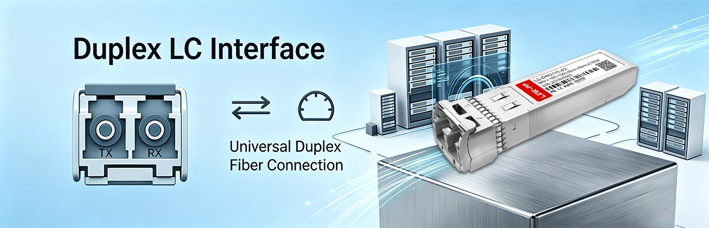 DWDM-SFP10G-60.61-40-I Module with Duplex LC Interface
