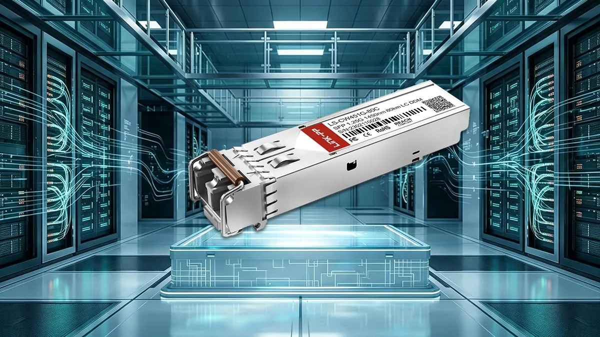 LINK-PP Specifiche del modulo SFP LS-CW451G-80C da 1G
