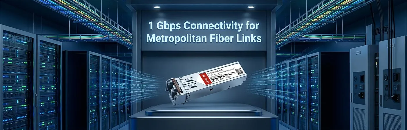LS-CW451G-80C: 1 Gbps Connectivity for Metropolitan Fiber Links