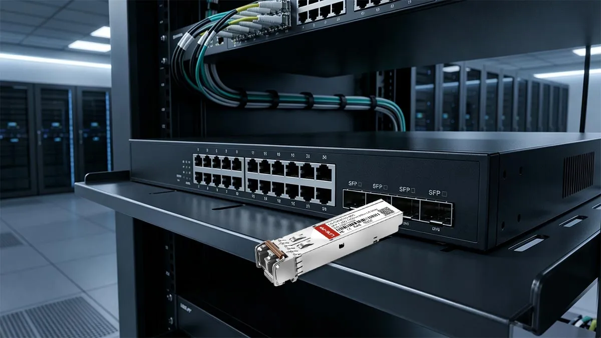 LINK-PP LS-CW451G-80C 1G SFP Usage Demonstration