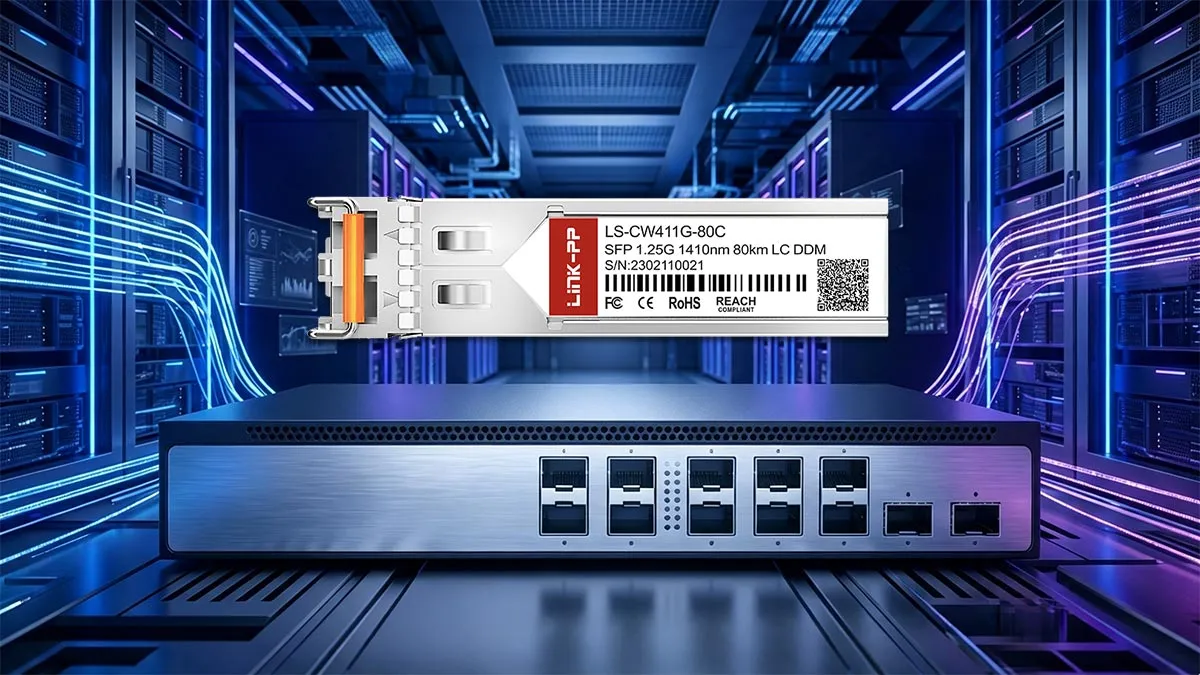 LINK-PP LS-CW411G-80C 1G SFP Optical Module
