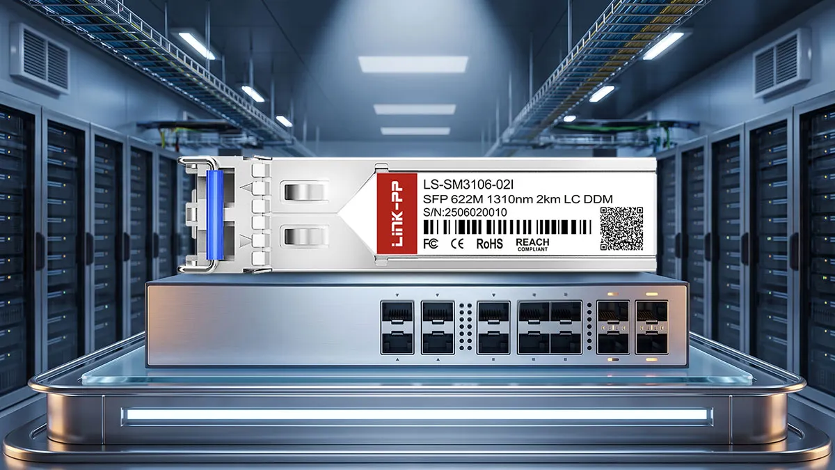 LINK-PP LS-SM3106-02I 622M SFP光モジュール