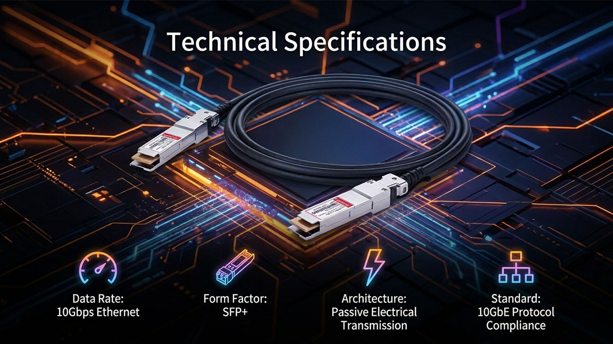 SFP-H10GB-CUxM 技術仕様