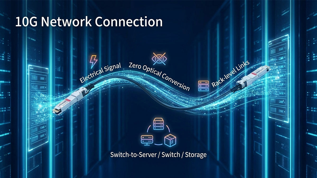 SFP-H10GB-CUxMが10Gネットワーク接続でどのように機能するか