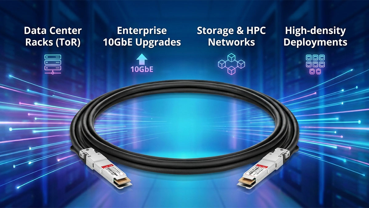 最新ネットワークにおけるSFP-H10GB-CUxMの応用