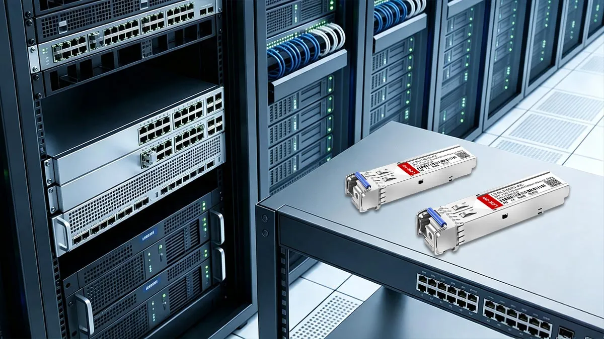 LINK-PP LS-BL31552G-40C 2.5G SFP BiDi Usage Demonstration