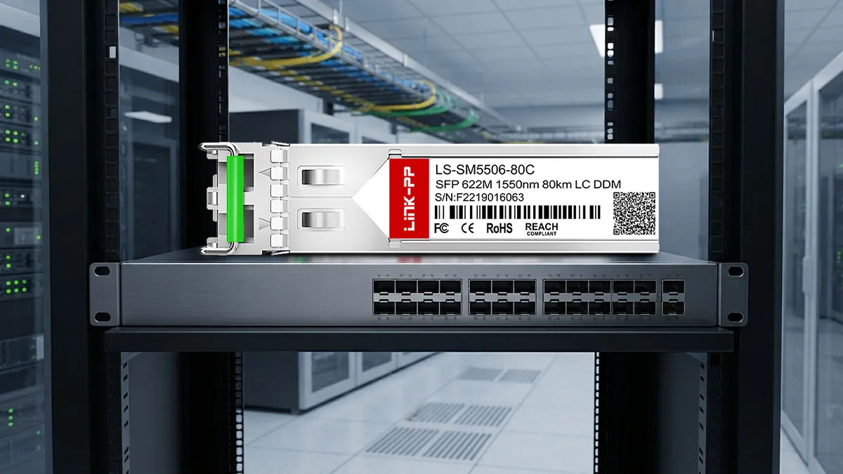LINK-PP Modulo ottico SFP LS-SM5506-80C da 622M