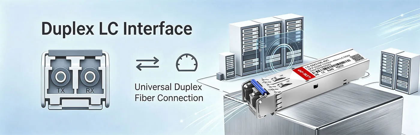LS-SM3106-40C Module with Duplex LC Interface