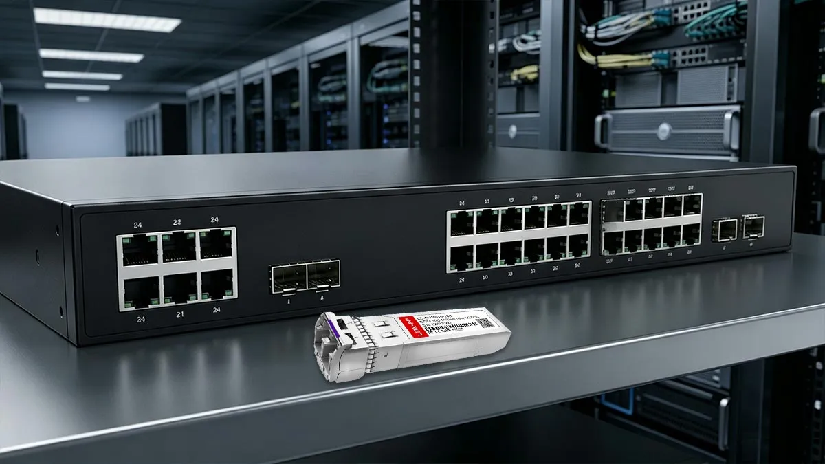 Cisco CWDM-SFP10G-1490-10 Compatible LINK-PP 10G SFP+ Usage Demonstration