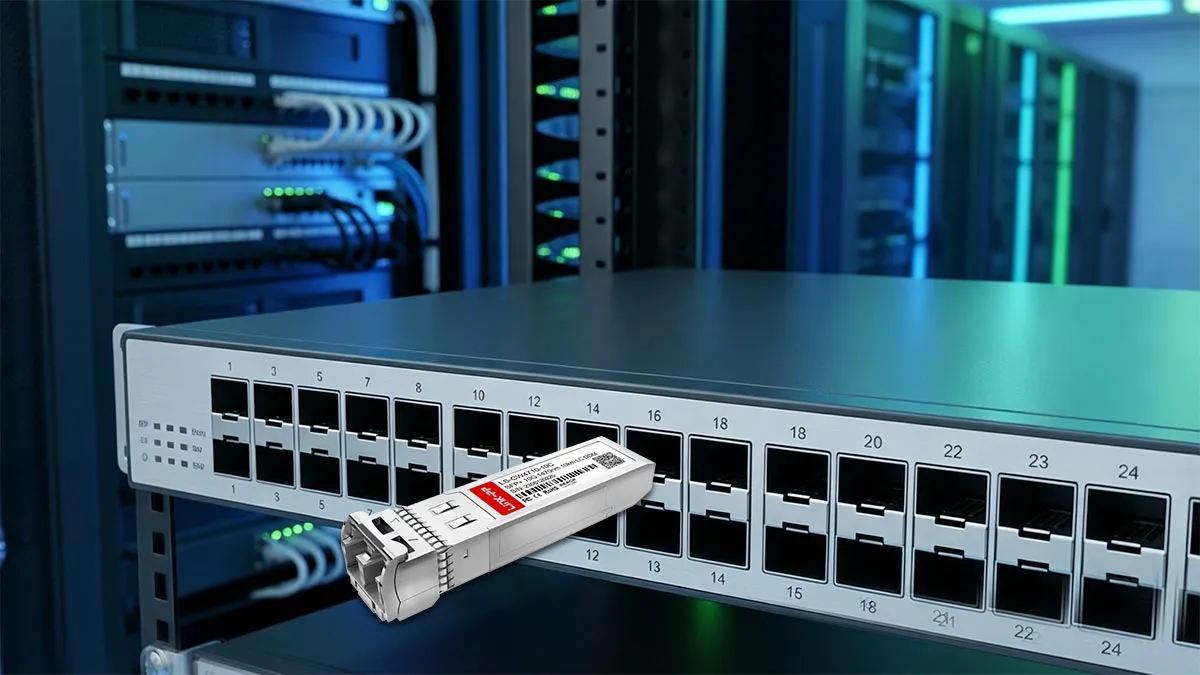 Cisco CWDM-SFP10G-1470-10 Compatible LINK-PP 10G SFP+ Usage Demonstration